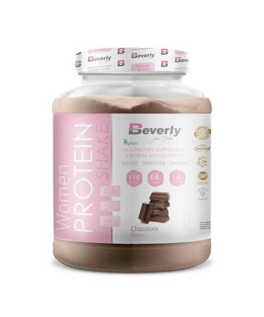 Beverly WOMEN PROTEIN SHAKE | Protein for women with Marine Collagen, Magnesium and Vitamin E (1 KG, CHOCOLATE)