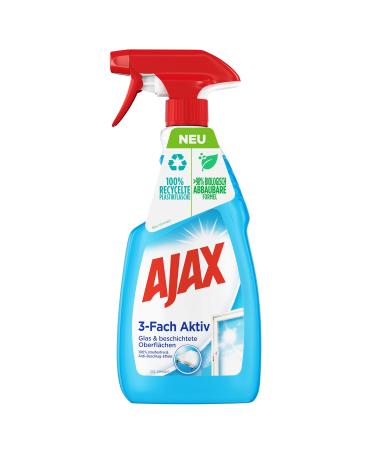 Ajax 3-way active glass cleaner 500 ml