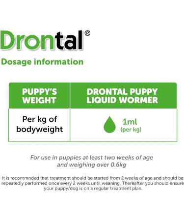 Drontal Puppy Suspension 100ml - Buy Online on GoSupps.com