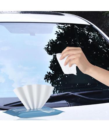 Shakven Car Windshield Anti-Fog Wipes 12 Sheets Eye Glass Clean Anti-fog Cloths - Rearview Looking-Glass Wet Wipes For Eye Glass Cleaning - Buy Online on GoSupps.com
