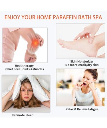 Chauffe-cire de paraffine kit tout en un contr le pr cis de la temp rature hydratant et exfoliant id al pour les bains de paraffine domicile pink - Buy Online on GoSupps.com