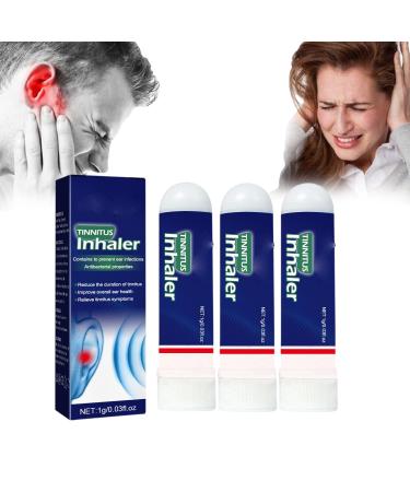 Techsilen for tinnitus techsilen tinnitus-inhalator echoease tinnitus-inhalator tinnitus relief for ears breaks nose inhalator for relieving tinnitus (3 PCs)