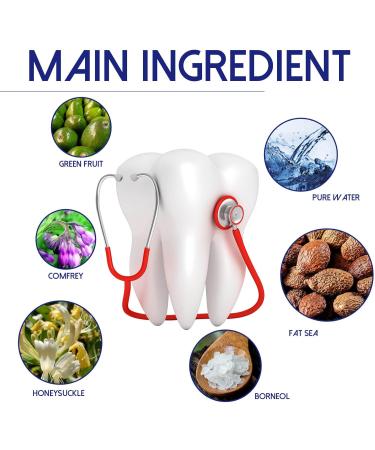 2-Piece Herbal Oral Care Spray for Toothache & Gum Pain Relief | 20ml Healing Mouth Spray - Buy Online on GoSupps.com