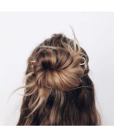 Kristin Ess French Pin - Rose Gold Set of 2 - Stylish Hair Accessories - Buy Online on GoSupps.com