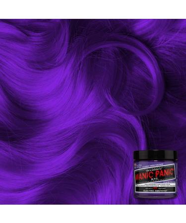 Manic Panic Electric Amethyst Hair Dye 2 Pack - Vegan Cruelty-Free Semi Permanent Purple Colour | 118ml Each - Buy Online on GoSupps.com