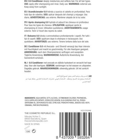  THECOSMETICREPUBLIC The Cosmetic Republic Apr s-shampooing 0.0 250 ml - Buy Online on GoSupps.com