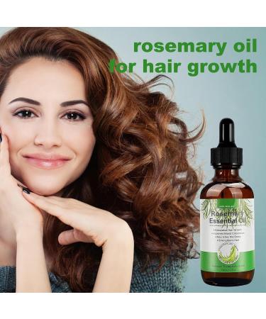  LINGJIONG Rosemary for Hair Growth | Rosemary for Hair Growth | 2.02 FL oz Pure and Natural Organic Rosemary Nourishes Scalp Stimulates Hair Growth - Buy Online on GoSupps.com