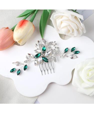 Hair Accessories Wedding Guest Wedding Guest Hair Accessories Prom Hair Accessories Sage Green Hair Accessories Bridal Hair Accessories for Bride and Bridesmaid - Buy Online on GoSupps.com