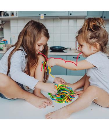 Dee Best Strawberry Flavored Red String Licorice Candy | Soft Chewy Shoestring Licorice | Great for Decorating | 32 Ounces - Buy Online on GoSupps.com
