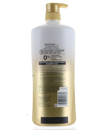 Pantene Advanced Care 5-in-1 Shampoo & Conditioner Set - Moisture, Strength, Smoothness - Pro-Vitamin B5 Complex - 38.2 FL/OZ Each - Buy Online on GoSupps.com