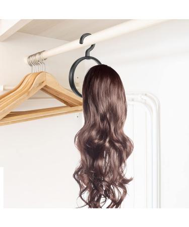 3 Pack Hanging Wig Stand - Portable Plastic Display Holder for Wigs & Hats | Collapsible & Space-Saving Wig Dryer & Storage Tool - Buy Online on GoSupps.com