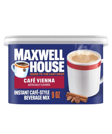 Maxwell House International Vienna Caf -Style Caf Caf Caf Boisson 255 g Caf Vienne 9 g (Lot de 1)