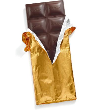 Godiva Chocolatier Signature 72% Dark Chocolate Bar - Rich & Smooth Dark Chocolate with 12 Chocolate Squares - Premium Chocolate - 90g - Buy Online on GoSupps.com