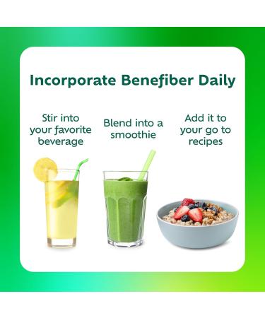 Benefiber Prebiotic Fiber + Supergreens Dietary Supplement Powder Watermelon Lemonade Flavor 8.8 oz (250g) - Buy Online on GoSupps.com