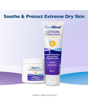 Glaxal Base Daily Moisturizing Lotion with Vitamin E for Dry Skin and Sensitive Skin Hypoallergenic & Paraben-Free 227g Vitamin E Lotion - Buy Online on GoSupps.com