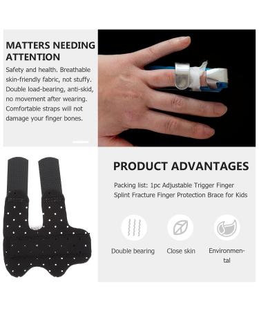 Orthotics Splint Cast Brace - Hand Immobilizer for Sports - Joint Support Thumb Splint - Durable Black Design - Buy Online on GoSupps.com