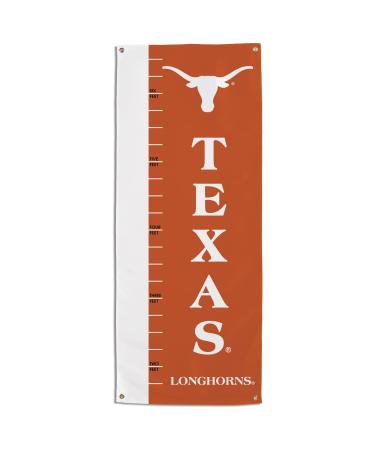 NCAA Texas Longhorns Growth Chart Banner, Team Colors, one size