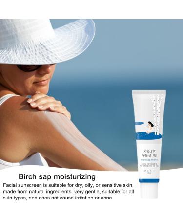  Round LAB Birch Juice Moisturizing Sunscreen (Birch Juice Moisturizing Sunscreen) SPF 50+ PA++++ 50ml - Buy Online on GoSupps.com