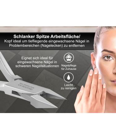 Premium Foot Nail Clippers | Corner Clippers for Ingrown Nails - International Shipping - Buy Online on GoSupps.com