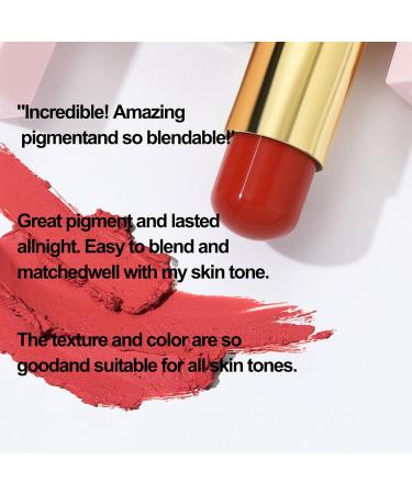  MLqkpwy Blush | Moisturizing Peach Blush Water Resistant | Natural Highlighting & Face Dry Oily Skin Mixed Cheekbones Eyebrow Lips - Buy Online on GoSupps.com