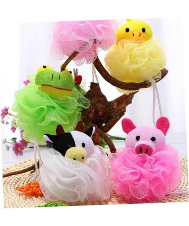 Beavorty 4pcs Bath Ball & Puff Set | Luxurious Bath Accessories & Spa Quality Bath Sponge for Ultimate Relaxation - Buy Online on GoSupps.com