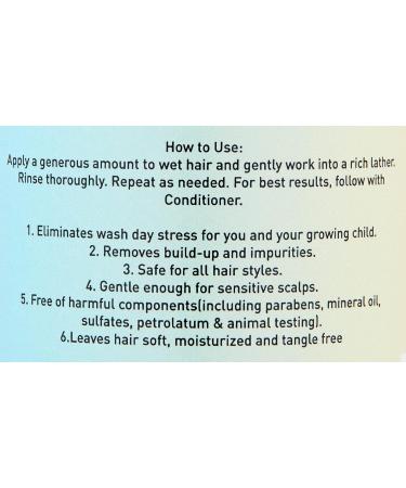 Kids All-Natural Shampoo & Body Wash | Detangling & Safe for Sensitive Skin | 250ml - Buy Online on GoSupps.com