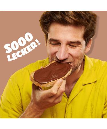 Ahead Crazy Hazel | 6 x 200g Sugar-Free Hazelnut Chocolate Spread | Low-Sugar Gluten-Free Vegetarian Chocolate Cream | Healthy 1.2 kg Pack - Buy Online on GoSupps.com