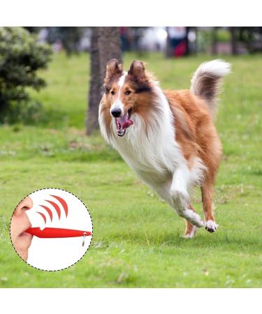 Fannas Dog Whistle - 2 Pack Adjustable High Frequency Dog Training Whistles with Free Pipe Band - Loud & Effective Recall Trainer - Black/Red - Buy Online on GoSupps.com