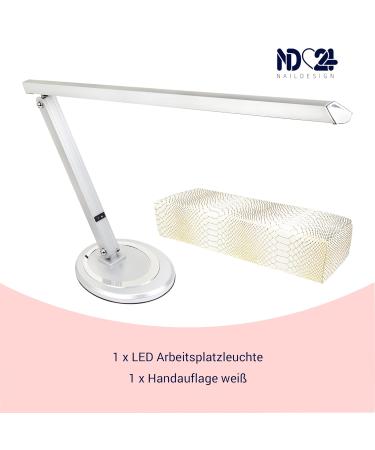 ND24 Naildesign Gelnail Starter Set Complete Vegan Kit with UV Sticky Gel French Gel Sealing Gel & UV Lamp - Perfect for Beginners | Made in Germany - Buy Online on GoSupps.com