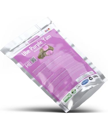 Poudre d'igname violette - Ube Yam - Extrait 200g pur 100% naturel sans additif - Pour soupe smoothies caf boissons p tisseries bubble tea - Buy Online on GoSupps.com