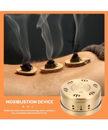 Thick Moxibustion Box - Premium Copper Moxa Container for Acupuncture - MOXIBUSITION STAB Breeder Tool - Buy Online on GoSupps.com