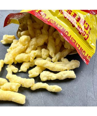 Fonzies The Ultimate Cheesy Corn Snack Baked Cheese & Crunchy Unique Taste Snack 14 x 100g - Buy Online on GoSupps.com