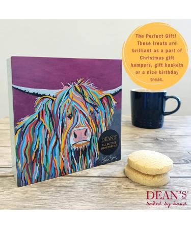 Deans Scottish All Butter Shortbread Biscuit Gift Tin - 150g Reusable Steven Brown 'Baby McCoo' Assortment of delicious snacks irresistible luxury biscuits. - Buy Online on GoSupps.com
