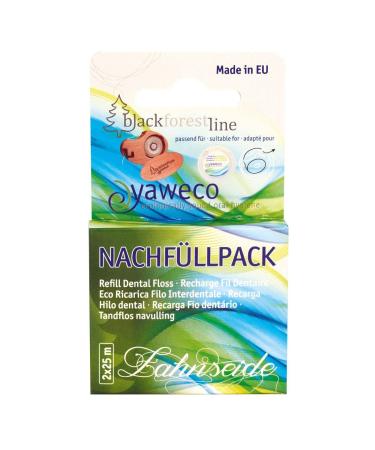 Yaweco - Refill pack dental floss 1 pack with 2x25m