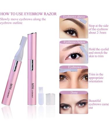 NUOLUX Portable Electric Eyebrow Shaper - Trimmer for Women - Buy Online on GoSupps.com