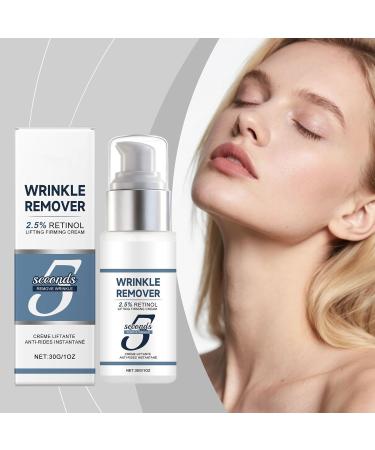 Anti-Aging Face Cream 5 Seconds Instant Anti Wrinkle Face Cream for Tightening and Firming Retinol Face Moisturizer Reduces Wrinkles Fine Lines for Women and Men 2Pack - Buy Online on GoSupps.com