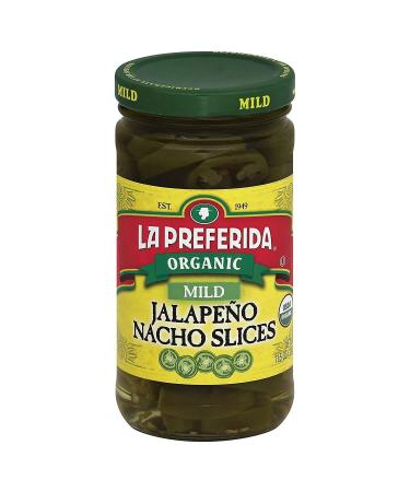 La Preferida Nacho Sliced Mild Jalapeno, 11.5 Ounce - 12 per case. Mild 11.5 Ounce (Pack of 12)