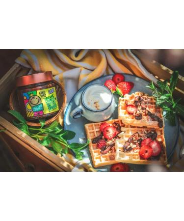 Fabalous Organic Crispy Chocolate Spread (Chickpea Hazelnut & Cocoa Spread) Vegan Dairy Free Palm Oil Free Less Sugar More Protein 200g - Buy Online on GoSupps.com