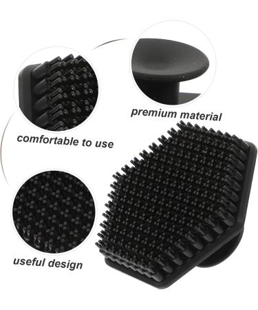 Angoily Silicone Face Brush Silicone Face Exfoliator Skin Care Tools Facial Cleansing Pad Shower Scrubber for Body Facial Scrubber Face Scrub Brush Silica Gel Bath Brush Soft Fur - Buy Online on GoSupps.com