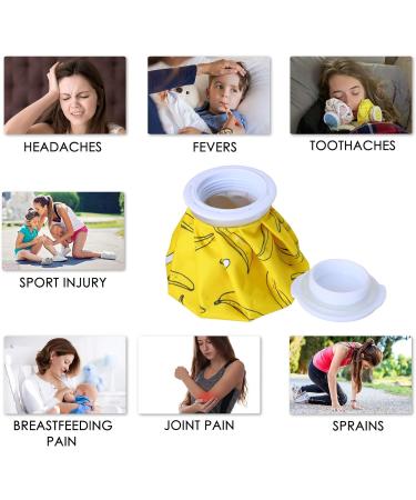 Reusable Ice Packs for Injuries - Cold Compress for Swelling, Bruises, Headaches - 3-Pack (6, 9, 11 Ice Bags) - Buy Online on GoSupps.com