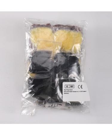 30 Pieces Invisible Hair Networks for Ballet - Elastic Hair Nets with Needles for Kids | Sleeping Hair Accessories in Black Coffee & Gold - Buy Online on GoSupps.com