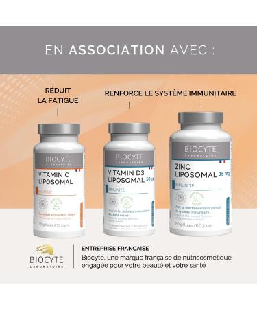 BIOCYTE Liposomal Multivitamins - Immune System Supplement - Vitamins Iron Zinc Copper Chromium - 60 Capsules - 30 Day Program - Buy Online on GoSupps.com