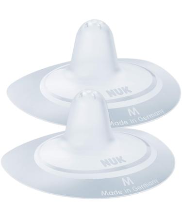 Nuk Stillh tchen |Breast of breasts for breastfeeding |Protects against wounds nipples |thin silicone |Size M (20mm) |Inclusive protective can |2 pieces transparent 2 pieces (1 Pack) - Buy Online on GoSupps.com