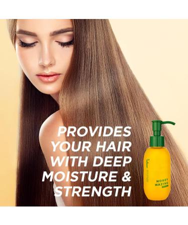Honeymazing Hair Oil - Nourishing Honey Hair Care Treatment with Avocado & Rosemary for Heat Damage Repair | 3.3 Fl Oz - Buy Online on GoSupps.com