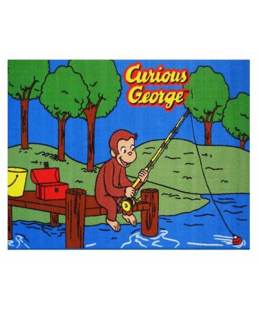 Fun Rugs Curious George Children's Rug  39 x 58