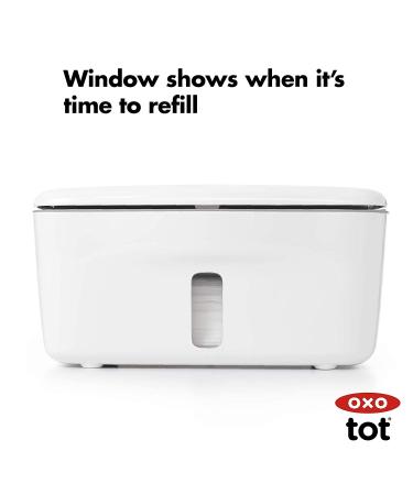 OXO Tot Perfect Pull Wipes Dispenser - Gray | Convenient Wipes Holder - Buy Online on GoSupps.com
