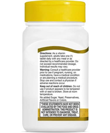 21st Century Biotin 10000 mcg - 120 Tablets for Healthy Hair, Skin & Nails - Buy Online on GoSupps.com