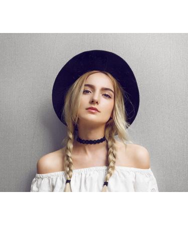 100 PCS Youxuan Small Hair Elastics for Girls - Soft & Comfy Black Rubber Bands - Buy Online on GoSupps.com