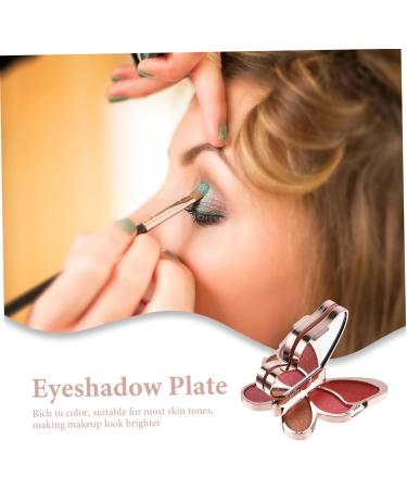 VINTORKY 1pc Palette Glitter Eye Shadow Blushers for Face Blush Eye Shadow Plate Abs 1 count (Pack of 1) As Shown 4 - Buy Online on GoSupps.com