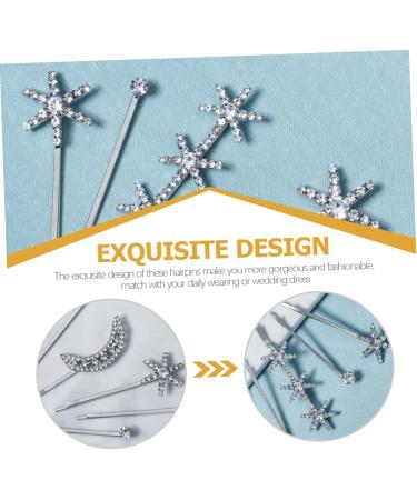 Beavorty 2 Sets Fringe Bobby Pin Metal Hair Barrettes Hair Clips Hair Barrettes for Girls Barrettes for Women Girls Hair Barrettes Girls Hair Accessories Issue Card Rhinestone Korean - Buy Online on GoSupps.com